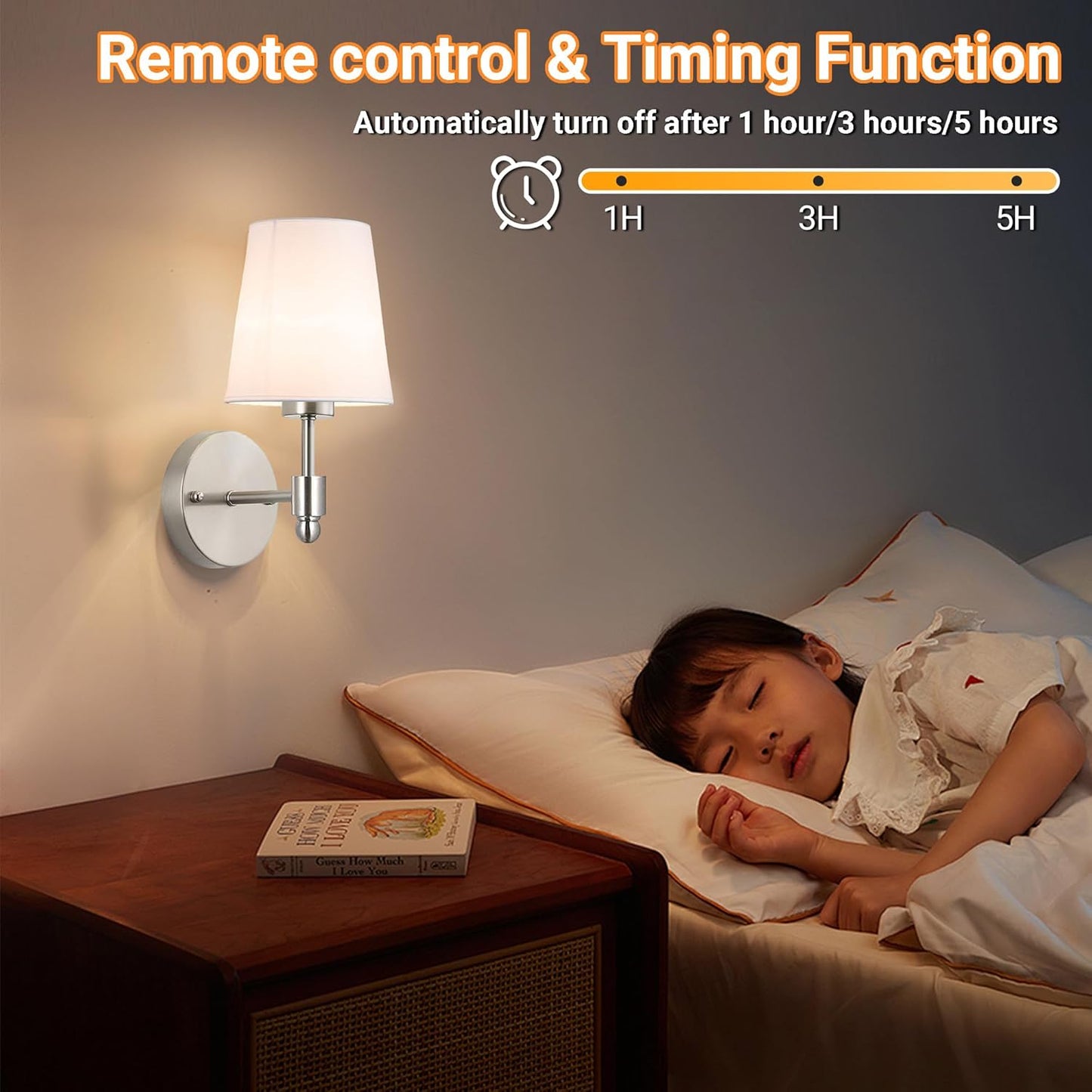 Nekhung Battery Operated Wall Sconces Set of Two, Wireless Battery Wall Light with 10000mAh RGB Dimmable Magnetic Bulb and Remote, Rechargeable Sconce Wall Decor for Bedroom Living Room Hallway