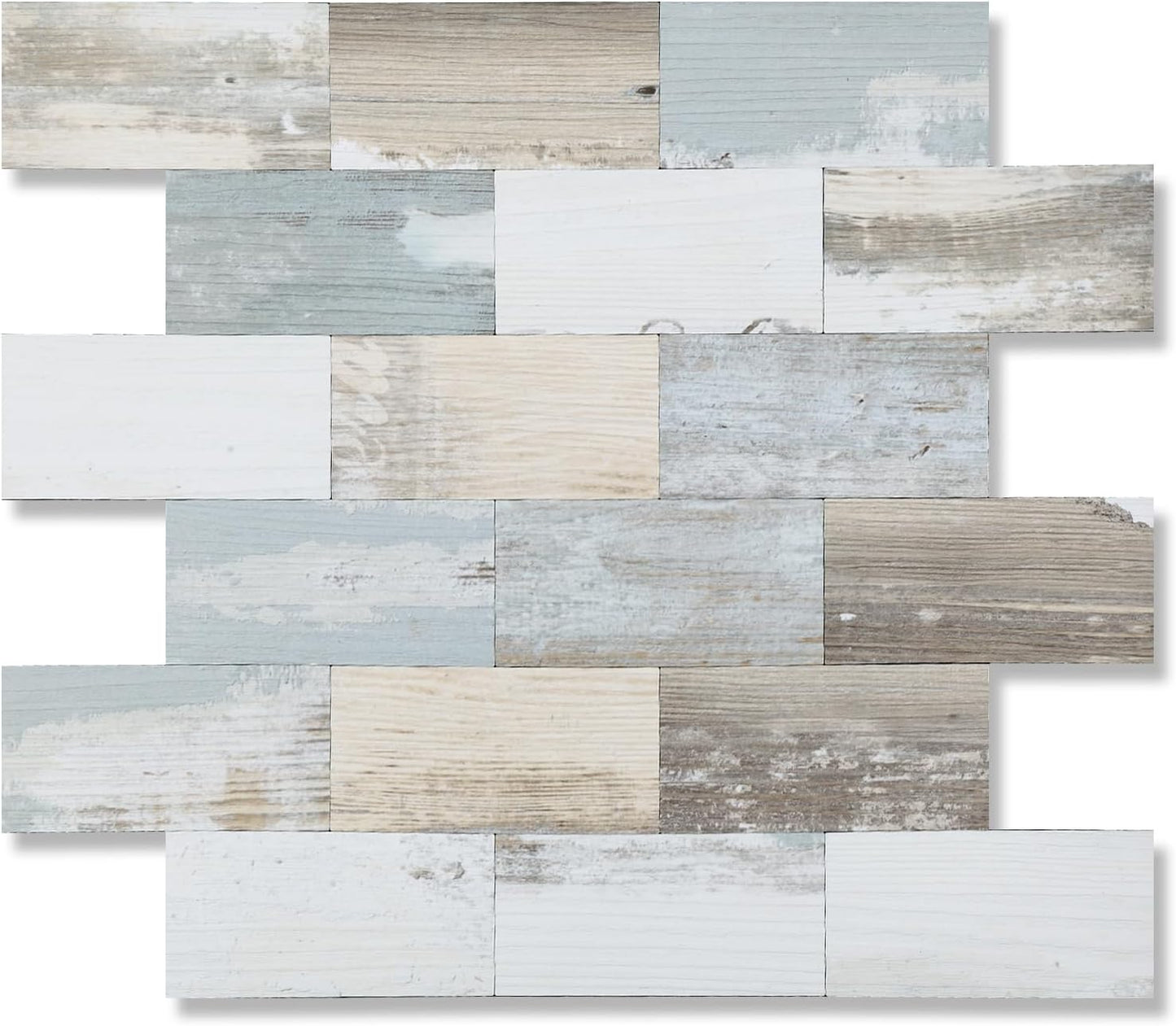 2026 New Upgrade Peel and Stick Backsplash Tile, Peel and Stick 11.34" X 11.57" Wall Tile for Kitchen, Bathroom, Fireplace, Laundry (Beige Ecru, 10 Packs)