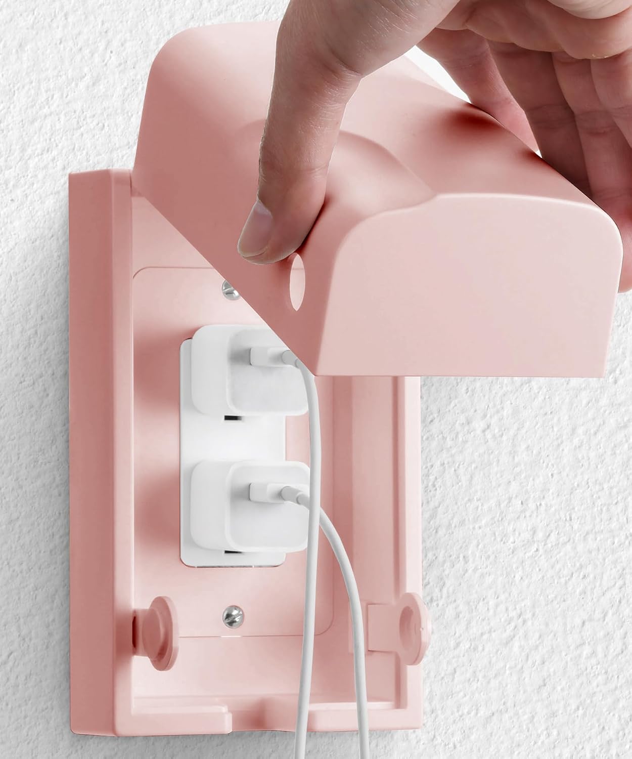 Bates Baby Safety Outlet Cover Box - Plug Covers for Electrical Outlets, Child Proof Outlet Cover, Socket Covers for Outlets