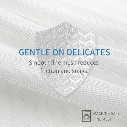 Muchfun 4Pcs Durable Fine Mesh Laundry Bags for Delicates 16 x 20 Inches | (4 Large)
