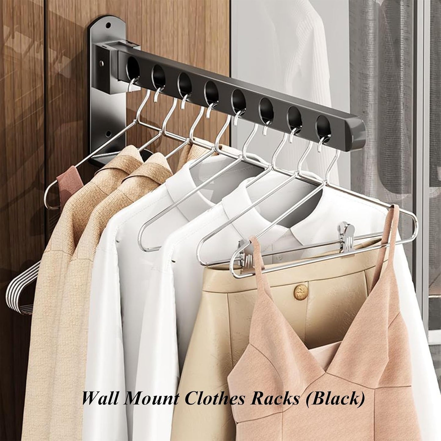 Stainless Steel Clothes Sock Drying Rack with 24 Clips, Swivel Hook Windproof Clothes Hanger Rack for Sock, Bras, Towel, Underwear, Laundry Clothes, Hat, Scarf, Pants, Gloves (Pink Clips)