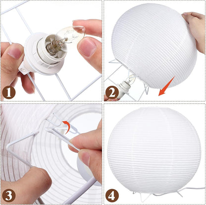Desk Lamp Modern Table Lamps Small Table s Decorative Table for Bedroom Japanese Style Paper Night Dorm Child Metal Night Light Personality