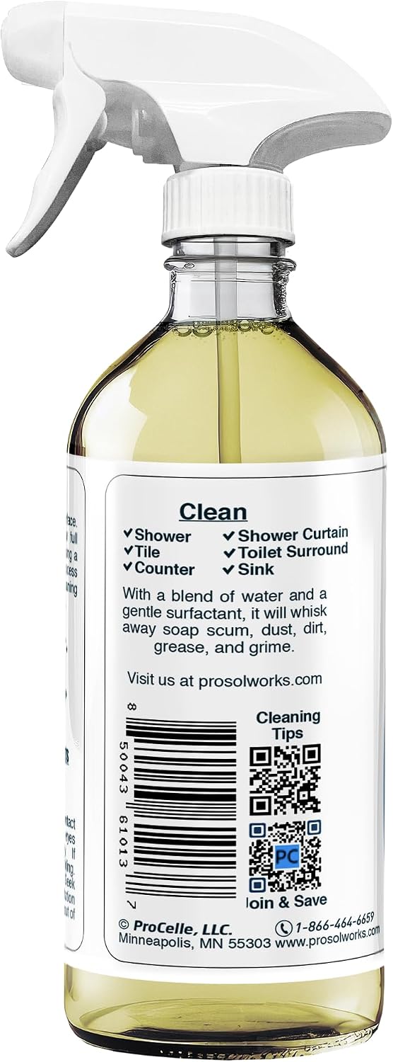 Degreaser Cleaner Heavy Duty Cleaning Spray 16 oz - Kitchen Cleaner for Stubborn Splatters, Stove Top, Grill, Drip Pans, & Oven Cleaner - Safe on All Surfaces - Fresh Scent