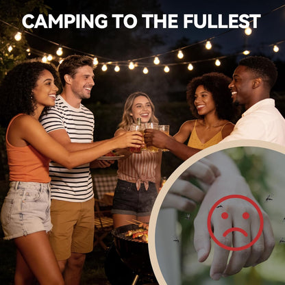Mosquito Repellent 36 Balls – Mosquito Repellent Outdoor Patio & Indoor, Natural Mosquito Deterrent for Yard, Patio, Camping & Travel