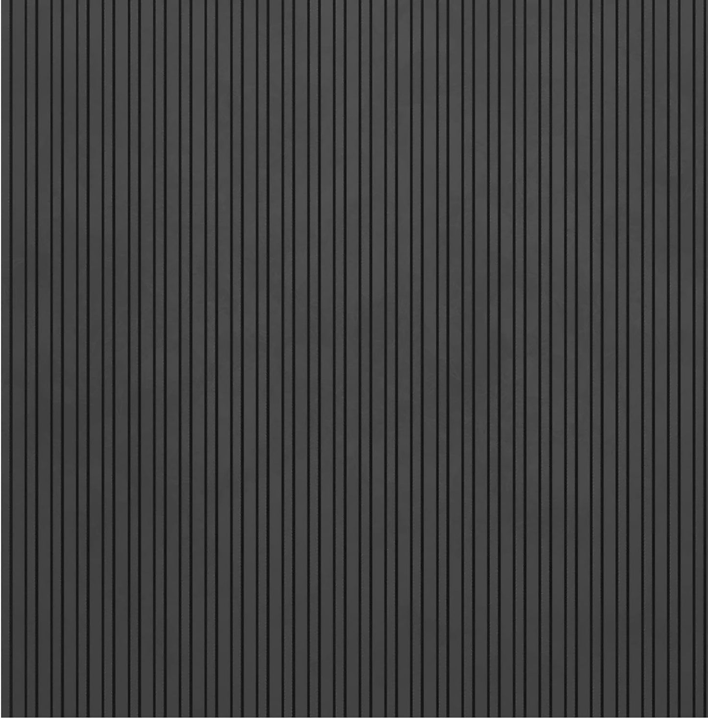 Ottomanson Waterproof Rubber Outdoor Doormat – Heavy-Duty Non-Slip Rubber Floor Mat with Ridge Scraper Pattern, All-Weather Front Door Entry Mat for Mud & Dirt Control – 24" x 36", Black