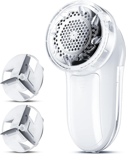 Bymore Fabric Shaver Lint Shaver for Clothes, Dual Power Lint Remover with Battery or Corded Use, Portable Sweater Shaver for Clothing, Furniture & Travel