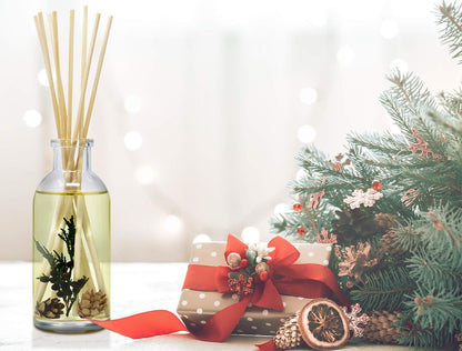 Urban Naturals Smoked Vanilla Reed Diffuser Set with Vanilla Bean, Sandalwood & Leather | Made in the USA - Colors C