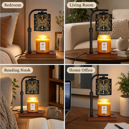 mocosa Candle Warmer Lamp with Adjustable Height Dimmable for New Home Decor Electric Candle Warmer for Jar Candles Birthday Gifts for Women Mom(Hummingbird)