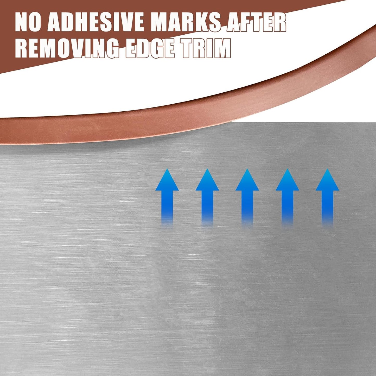 Slimline Cabinet Door Edge Protector, 3/4" Self Adhesive Peel and Stick Rubber Edge Guards, Flexible U Shaped Strips for Kitchen & Garbage Drawer Fronts, Edge Trims for Desks and Shelfves, Black, 10Ft