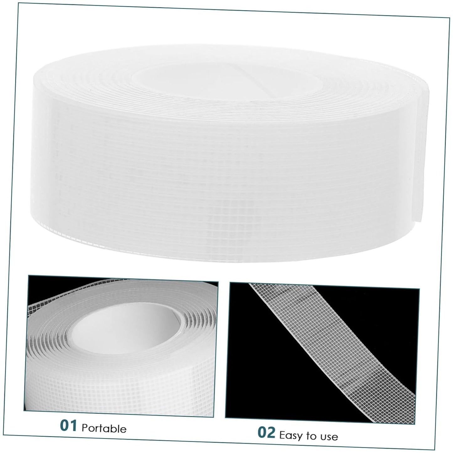 5m Heavy Duty Double-Sided Tape for Nano Adhesive Strips No Trace Washable