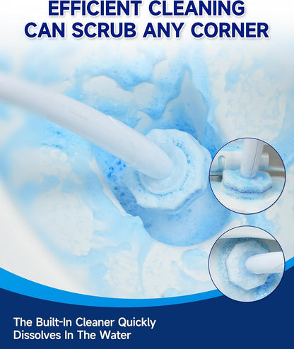 20 Count Toilet Wand Refills for Clorox, 5X Cleaning Power Toilet Bowl Cleaners & High-Density Disposable Toilet Scrubber Refill - No Falling Apart, Instant Foam for Bathroom Cleaning