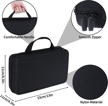 Battery Organizer Storage Case with Tester, Stores & Protects 120*AAA, 93*AA, 12*C, 16 * 9V, 8*D, 10*Coin Cell, Exceed 259 Batteries (Batteries are Not Included)