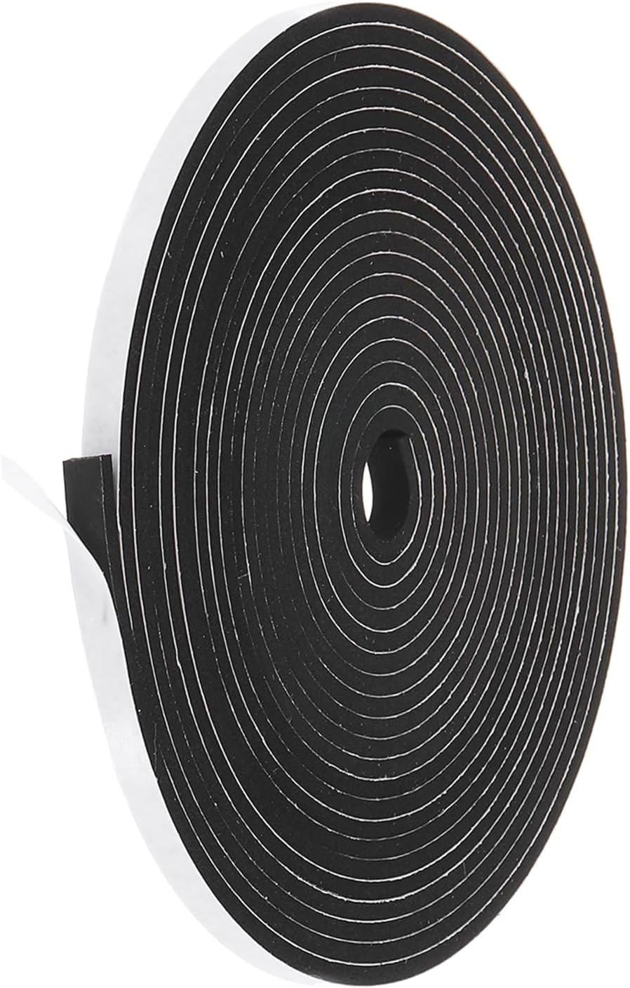 PATIKIL Weather Stripping Door Seal Strip, 3/8 Inch x 1/4 Inch x 32 Ft Self Adhesive Soundproof High Density Foam Tape Insulation for Door Window Air Conditioning, White - Colors A