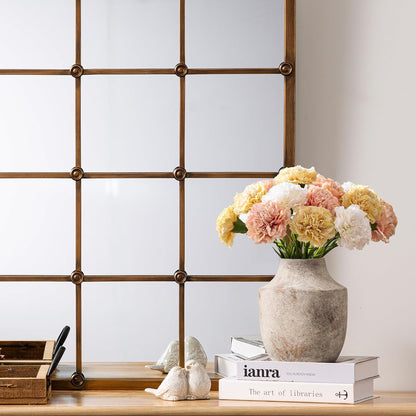 Ceramic Vase Set of 3, Modern Decorative Vases for Home Decor, Small Flower Pottery Vase Sets, Boho Farmhouse Rustic Vases for Living Room, Kitchen, Bedroom, Bathroom, Shelf, Table