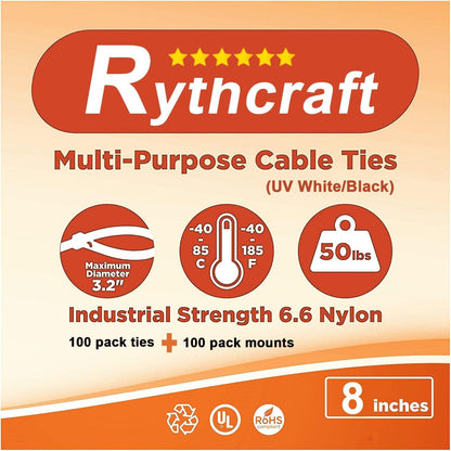 3/4" Zip Tie Adhesive Mounts Self Adhesive Cable Base Holders with Multi-Purpose Tie wire clips with screw hole,Anchor stick on wire holder,Black