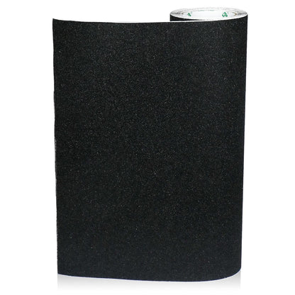 BOMEI PACK Black Anti Slip Tape, 4 Inch x 33 Foot Non-Slip Traction Grip Tape for Stairs, Waterproof Stair Treads Grip Non Slip, Non Skid Tape for Steps, Outdoor Black Grip Tape