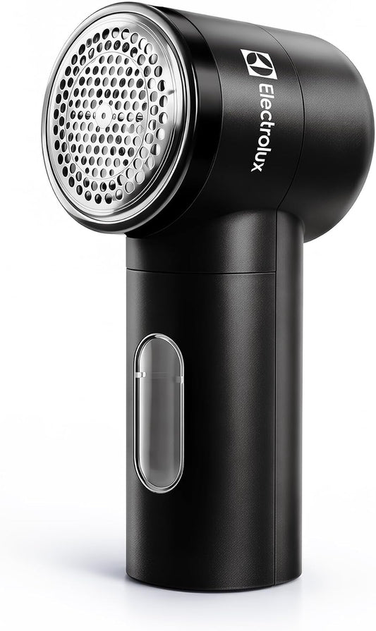 Electrolux Rechargeable Fabric Shaver | Compact Travel Lint Remover for Clothes & Furniture | Eliminates Fuzz & Pilling | 3-Speed Electric Lint Shaver with Type-C Fast Charging Port - Blue