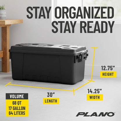 Plano Storage Trunk - 108 Quart w/ Wheels (1819) - Hunter Green