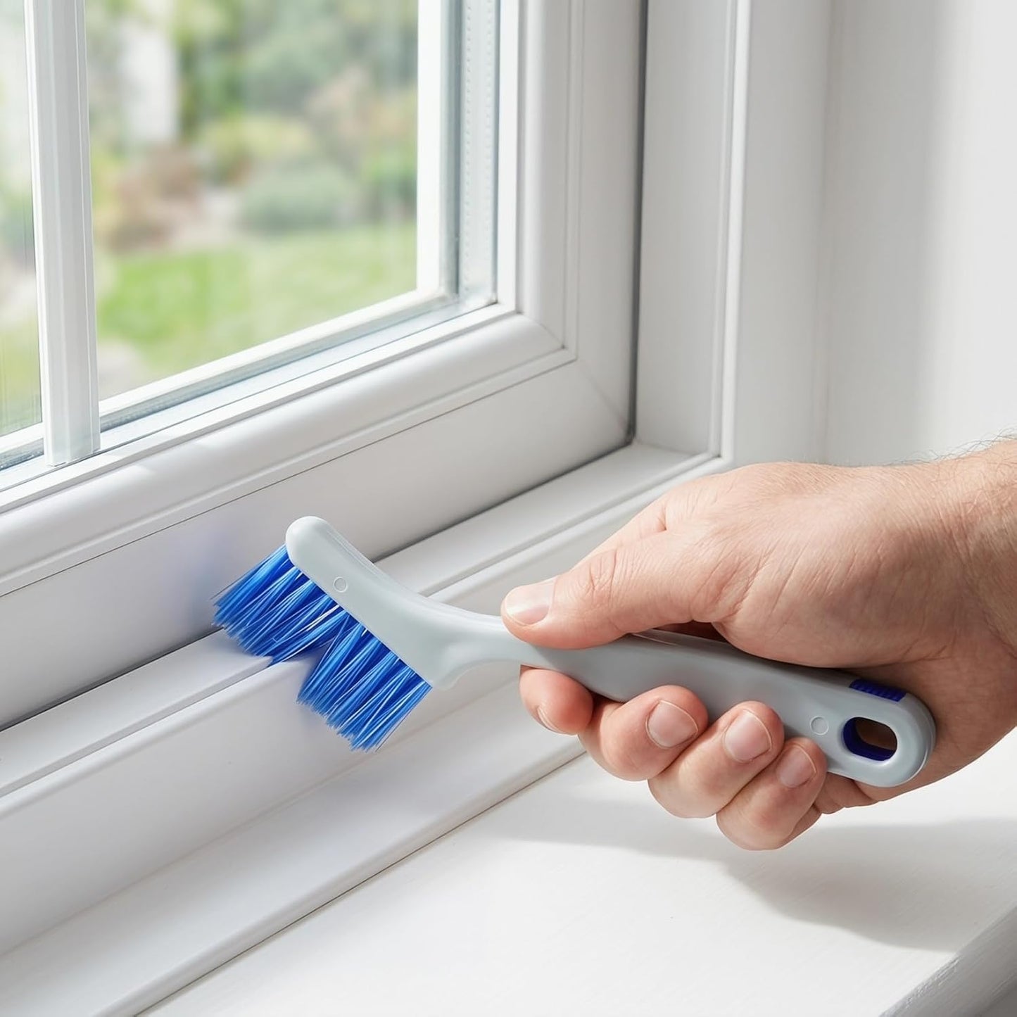 ABOOFAN 20-Pack Window Groove Cleaning Brush Set Crevice Cleaning Brush for Door Seams Window Tracks Sills Kitchen Stove and Corners Narrow for Home Cleaning