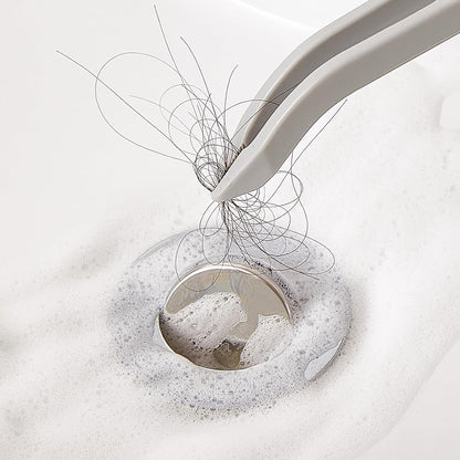 Multi-Purpose Bathroom Crevice Cleaning Brush with Ergonomic Handle for Narrow Gap Tile Edge and Window Track Scrubbing
