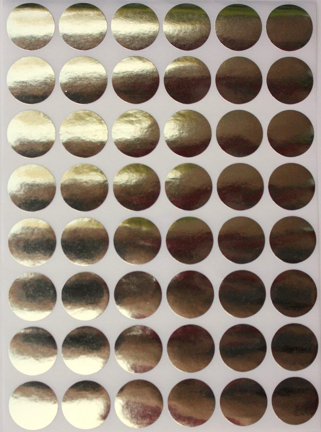 Royal Green Dot Sticker 11/16" Inch (17mm) Colored Labels in Purple - 2400 Pack - Colors A