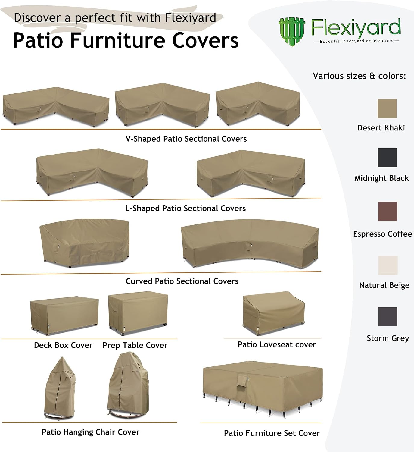 Patio Deck Box Cover, 63x30 Inch Fire Pit Covers with Straps and Handles, Waterproof Heavy Duty Outdoor Furniture Winter Cover for Keter, Suncast, Lifetime Container