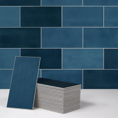 SUNWINGS 100-Sheet Subway Peel and Stick Backsplash Tile, 6" x 3" White Mixed Stone Composite Handmade Looks Self Adhesive Waterproof Wall Tile, Stick on Tiles for Kitchen Bathroom Shower Fireplace