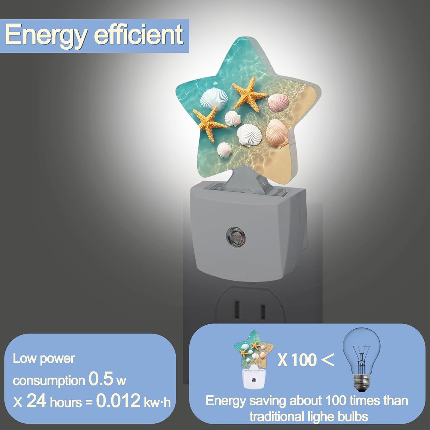 Lavender Butterfly Nightlight,Summer Flowers Star Night Lights Plug into Wall Decorations for Bedroom Bathroom,Dusk to Dawn Sensor Kitchen Hallway Stairs Energy Efficient Desk Lamp