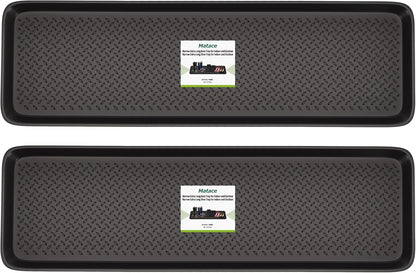 Matace 1 Pack Rubber Small Boot Tray for Entryway,Boot Mat,Shoe Tray,Shoe Mat for Indoor and Outdoor Use, 27.95"x 15.74" (Pack of 1)