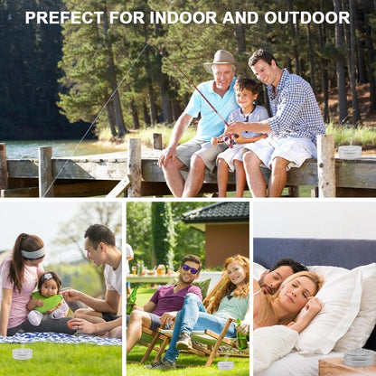 AUDQQM Mosquito Repellent Outdoor Patio, Mosquito Repellant Indoors, Mosquito Repellant for Room/Yard, Camping Mosquito Deterrent, Keep Mosquito Away, Effective for 60 Days-2P