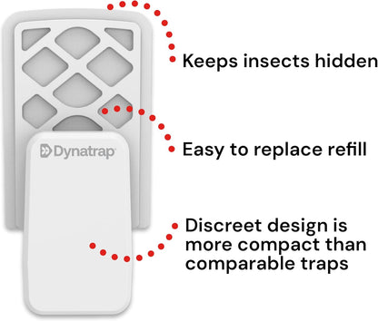 Dynatrap Glue Card Refills for Indoor Dynatrap Fly Trap Models DT3007 and DT3007W - 6 Glue Cards - 23007 - Discreet Indoor Insect Control - Includes 6 Official Refills