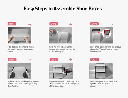 Kuject X-Large Shoe Storage Boxes Organizers for Closet 12 Pack, Fit Size 11,Clear Plastic Stackable Sneaker Containers for Entryway, Space Saving Shoe Rack, Brown