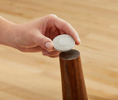 Scotch Custom Fit Felt Pads, Customize Pad Size from 0.75" to 1.5" in, 30 Round Pad Brown, Protection for Hardwood, Vinyl, and Laminate Flooring, Easy-to-apply, Self-Stick design (SP885-NA)