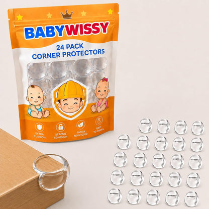 Corner Protectors 16 Pack – Crystal Clear Baby Proofing Corner Guards, Toddler Safety Edge Covers for Tables & Furniture