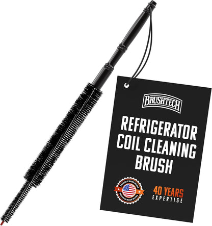 BRUSHTECH – Brushtech Refrigerator Coil Cleaning Brush - Black