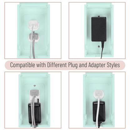 Bates Baby Safety Outlet Cover Box - Plug Covers for Electrical Outlets, Child Proof Outlet Cover, Socket Covers for Outlets