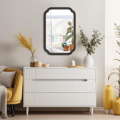 WallBeyond Full Length Mirror Wall Mounted 65"x22", Rustic Wooden Frame Floor Mirror, Large Full Body Mirror for Bedroom, Leaning or Hanging Against Wall, Natural