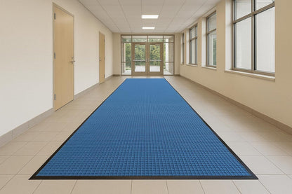 Guardian WaterGuard Indoor/Outdoor Wiper Scraper Floor Mat, Rubber/Nylon, 3'x4', Grey