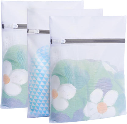 BAGAIL Laundry Bags Mesh Wash Bag for Intimates Lingerie and Delicates, 5Pcs (1XL,2L,2M)