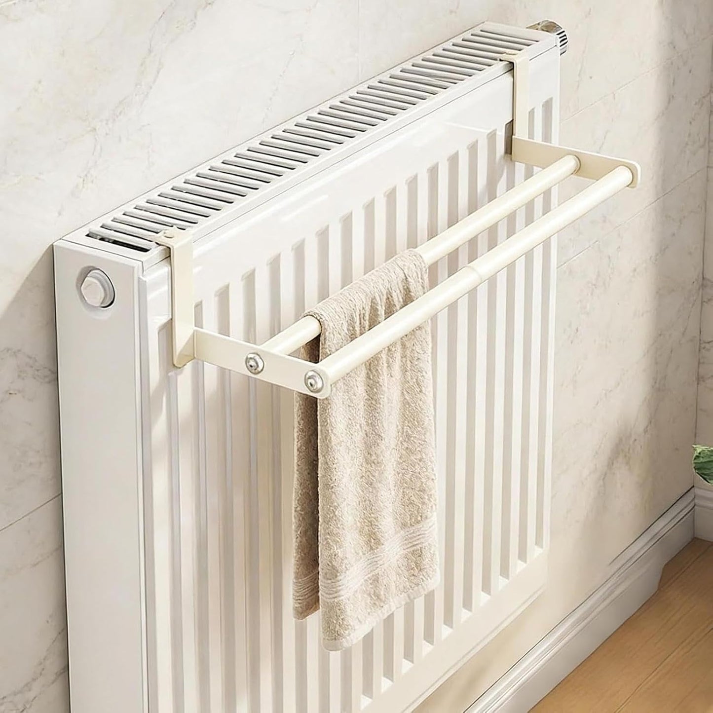 Wall Mounted Drying Rack Heavy-Duty Space-Saving Towel Organizer | Wall Laundry Drying Rack for Dorm Rv Bathroom Room Closet Clothing
