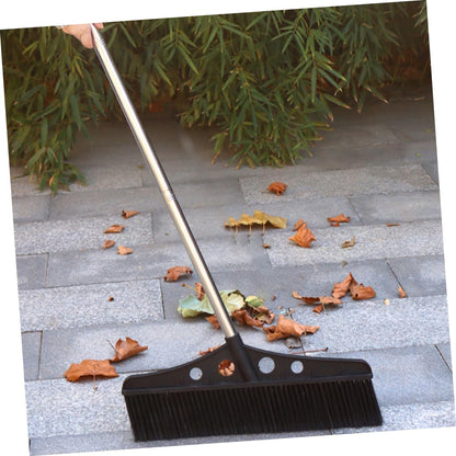 Heavy Duty Detachable Outdoor Broom for Garden and Patio Cleaning Versatile Scrub Brush with Handle for Efficient Sweeping of Concrete