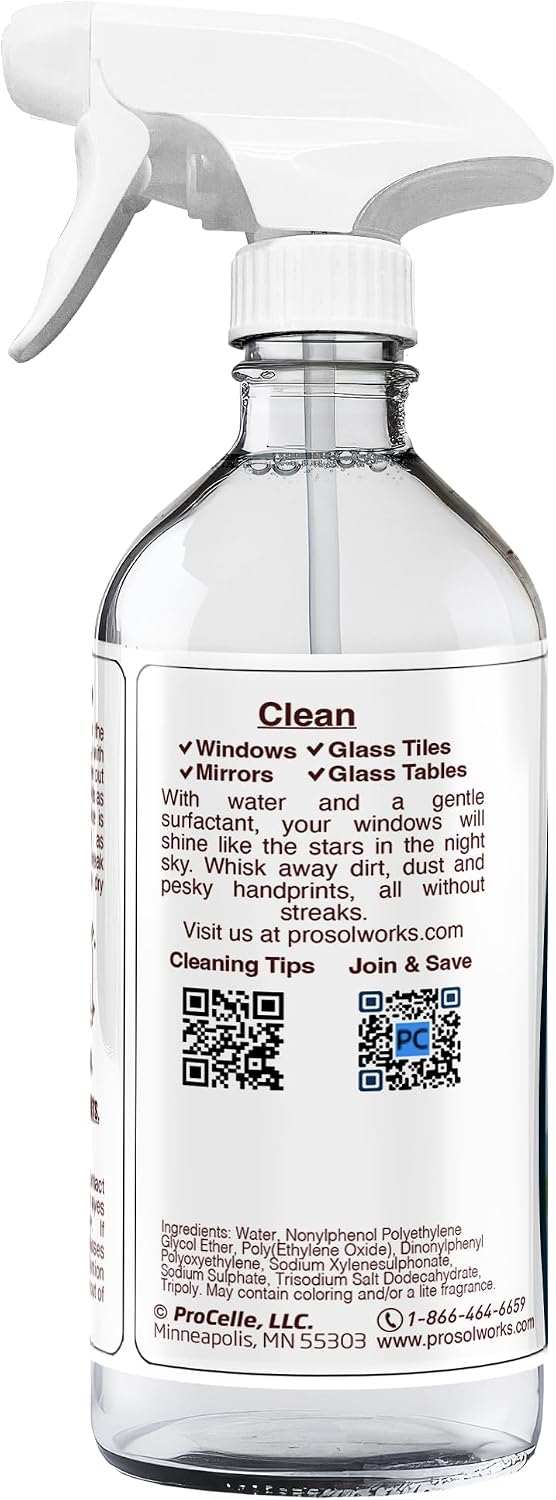 Degreaser Cleaner Heavy Duty Cleaning Spray 16 oz - Kitchen Cleaner for Stubborn Splatters, Stove Top, Grill, Drip Pans, & Oven Cleaner - Safe on All Surfaces - Fresh Scent