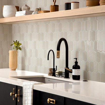 Peel and Stick Backsplash for Kitchen 12 x 12 in, Beige, 10PCS | Self Adhesive, Waterproof, Vinyl, Renter Friendly, 3D Wall Tiles for Bathroom, Shower, Laundry Room