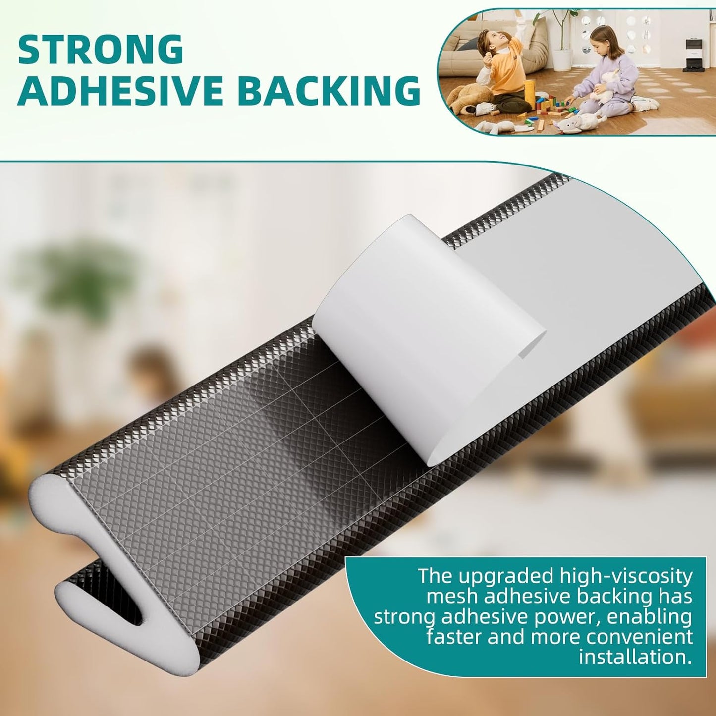 19.7 Ft V-Shape Thin Weather Stripping Door Seal Strip for Doors Frame,Self Adhesive Foam Tape Weatherstripping Door Insulation Winter,Door Soundproof Gap Filler Sealing Strip,Black