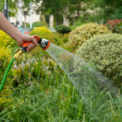 Besiter Garden Hose Nozzle Sprayer: 2 Pack 10 Watering Patterns Spray Nozzles Heavy Duty Hose Head Hose Attachment