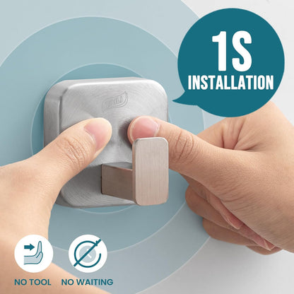 TAILI Suction Cup Razor Holder in Shower 2 Pack, Towel, Loofah, Shaver Holder for Bathroom Wall, Powerful Suction Cup Shower Hooks, Easy to Install and Reuse, White