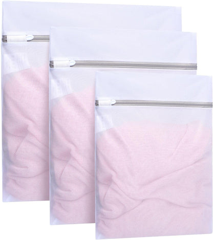 BAGAIL Laundry Bags Mesh Wash Bag for Intimates Lingerie and Delicates, 5Pcs (1XL,2L,2M)