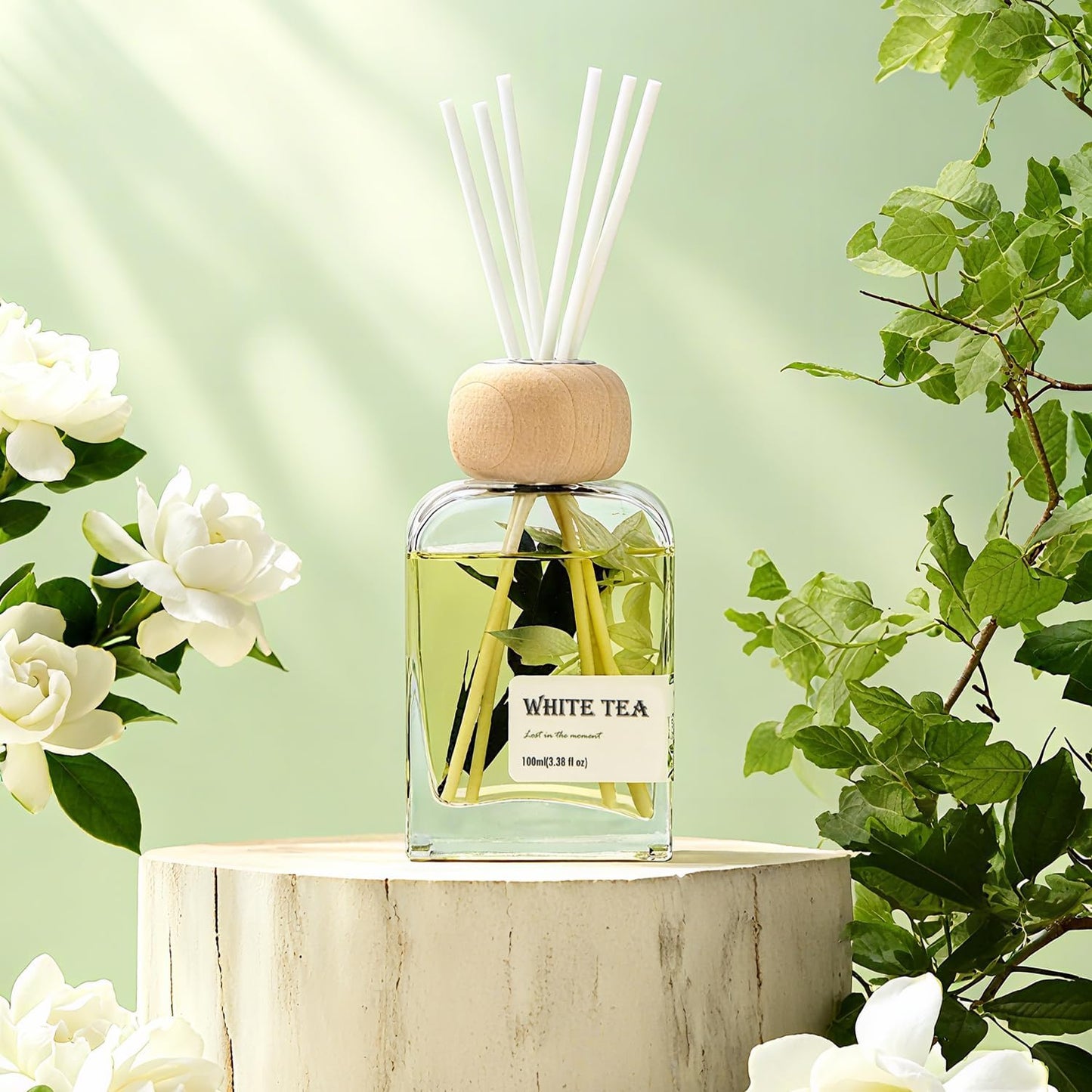 Luxury Hotel Scent Reed Diffuser 100ml (3.38oz) | No.1898 Hotel Collection Diffuser Oil Inspired by Ritz Carlton | Home, Bathroom & Office Decor | Long-Lasting Room Freshener Gift Set