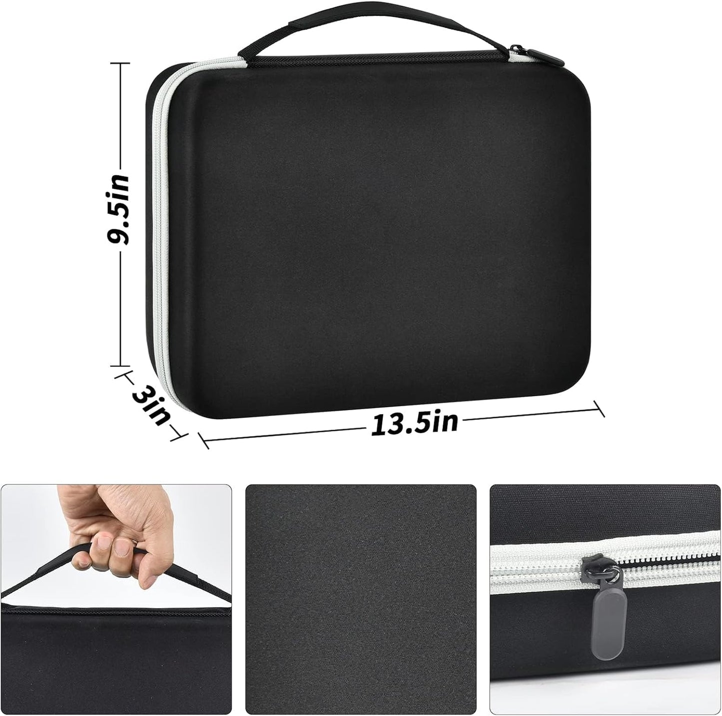 PAIYULE Battery Organizer Storage Case Box with Tester Checker 220+ Batteries Holder Bag fits for AA AAA AAAA 9V C D Lithium 3V LR44 1.5V CR1632 CR2032 Home Garage Container