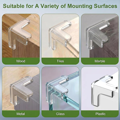36 Pack Corner Protector Baby, Clear Table Corner Protectors Baby Proof Corners and Edges Furniture Covers & Edge Safety Bumpers Guards for Baby Proofing, Sharp Edges